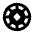 Poker Chip Fill Icon from Sharp Fill - Material Pro Set