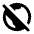 Public Off Icon from Rounded Line - Material Pro Free Set