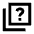 Quiz Icon from Sharp Line - Material Pro Set