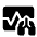 Respiratory Rate Fill Icon from Rounded Fill - Material Symbols Set