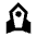 Rocket Fill Icon from Sharp Fill - Material Pro Set