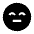 Sentiment Content Fill Icon from Outlined Fill - Material Symbols Set