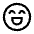 Sentiment Excited Icon from Sharp Line - Material Symbols Set