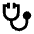 Stethoscope Fill Icon from Sharp Fill - Material Pro Set