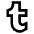 Tumblr Icon from Atlas Line Set