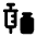 Vaccines Fill Icon from Rounded Fill - Material Pro Free Set