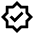 Verified Badge Icon from Sharp Line - Material Pro Set
