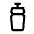 Water Bottle Icon from Outlined Line - Material Symbols Set