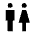 Wc Icon from Sharp Line - Material Symbols Set