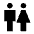 Wc Fill Icon from Sharp Fill - Material Pro Free Set