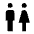 Wc Icon from Outlined Line - Material Symbols Set