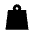 Weight Fill Icon from Sharp Fill - Material Pro Set