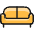 Sofa Double Icon from Ultimate Colors Set