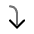 Arrow To Down Left Icon from Solar Bold Duotone Set