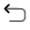 Undo Left Icon from Solar Bold Duotone Set