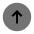 Round Arrow Up Icon from Solar Bold Duotone Set