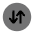 Round Sort Vertical Icon from Solar Bold Duotone Set