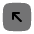 Square Arrow Left Up Icon from Solar Bold Duotone Set
