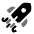 Rocket 4 Icon from Solar Bold Duotone Set