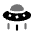 UFO 7 Icon from Solar Bold Duotone Set