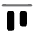 Align Top Icon from Solar Bold Duotone Set