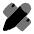 Ruler Cross Pen Icon from Solar Bold Duotone Set