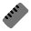 Ruler Icon from Solar Bold Duotone Set