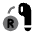Airbuds Right Icon from Solar Bold Duotone Set