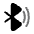 Bluetooth Wave Icon from Solar Bold Duotone Set