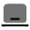 Laptop Minimalistic Icon from Solar Bold Duotone Set