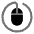 Mouse Circle Icon from Solar Bold Duotone Set