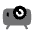 Projector Icon from Solar Bold Duotone Set
