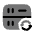Server Square Update Icon from Solar Bold Duotone Set
