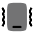 Smartphone Vibration Icon from Solar Bold Duotone Set