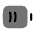Battery Half Minimalistic Icon from Solar Bold Duotone Set