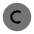Copyright Icon from Solar Bold Duotone Set