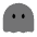 Ghost Icon from Solar Bold Duotone Set