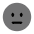Expressionless Circle Icon from Solar Bold Duotone Set