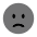 Sad Circle Icon from Solar Bold Duotone Set