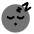 Sleeping Circle Icon from Solar Bold Duotone Set