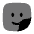 Sticker Smile Square Icon from Solar Bold Duotone Set