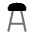 Bar Chair Icon from Solar Bold Duotone Set