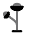 Floor Lamp Minimalistic Icon from Solar Bold Duotone Set