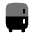 Fridge Icon from Solar Bold Duotone Set