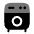 Washing Machine Icon from Solar Bold Duotone Set