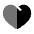 Heart Angle Icon from Solar Bold Duotone Set