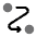 Routing 6 Icon from Solar Bold Duotone Set