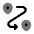 Routing 7 Icon from Solar Bold Duotone Set