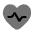 Heart Pulse Icon from Solar Bold Duotone Set