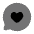 Chat Round Like Icon from Solar Bold Duotone Set